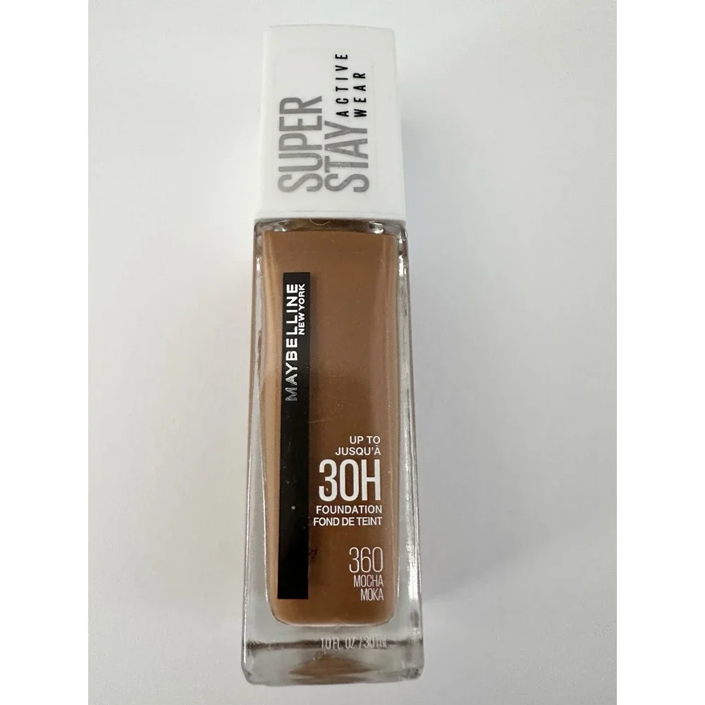 Maybelline Super Stay Full Coverage Foundation Mocha 360 1 fl‎ oz New Sealed